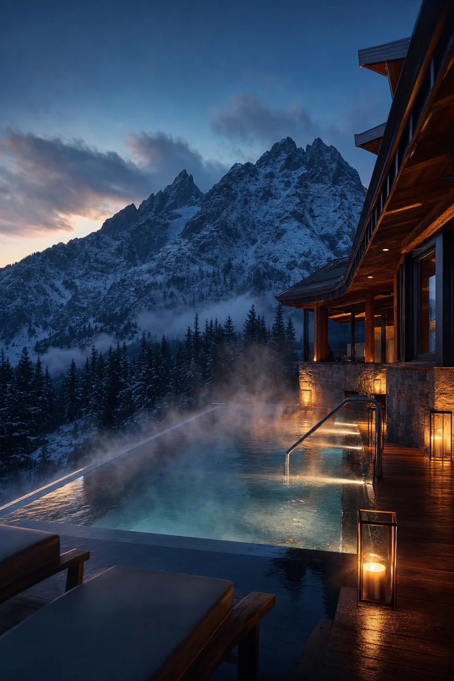 Wellness s výhľadom na Vysoké Tatry